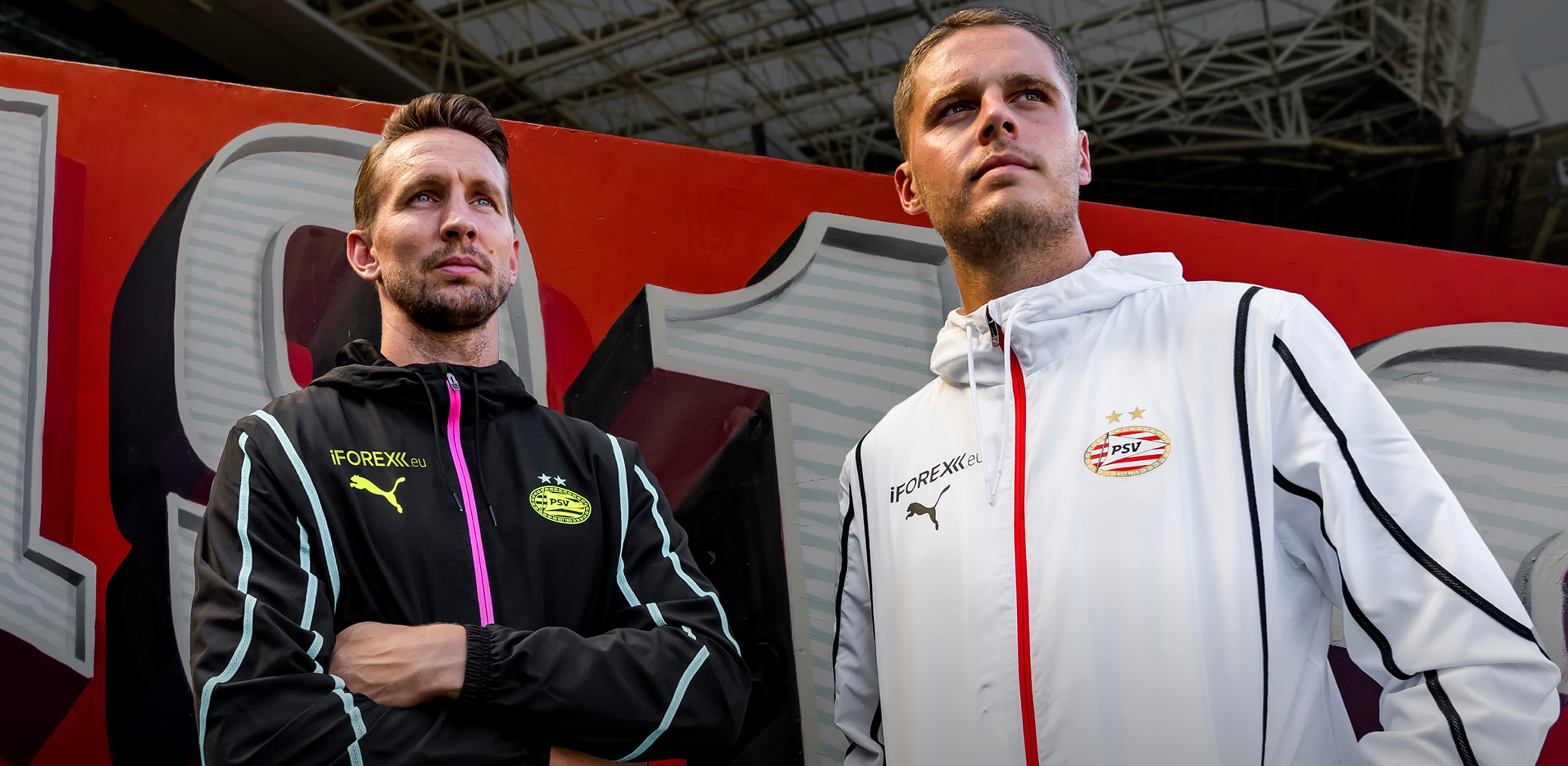 iFOREX and PSV Eindhoven branding