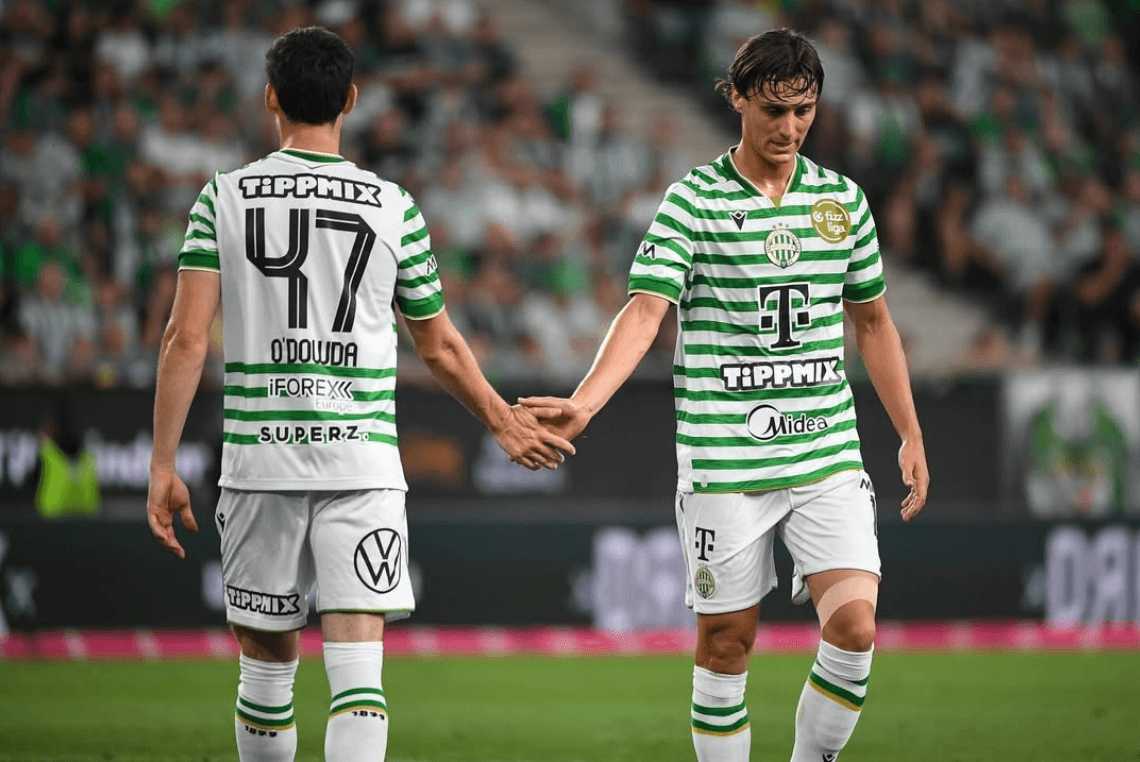 Ferencvarosi TC iFOREX shirt sponsorship