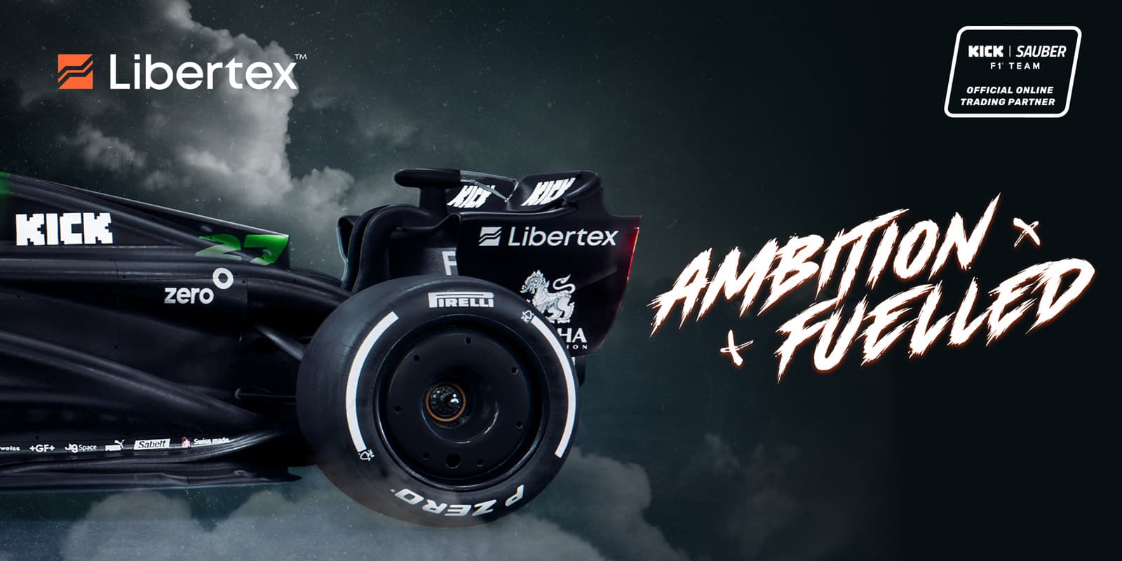 Libertex KICK Sauber F1 Team partnership