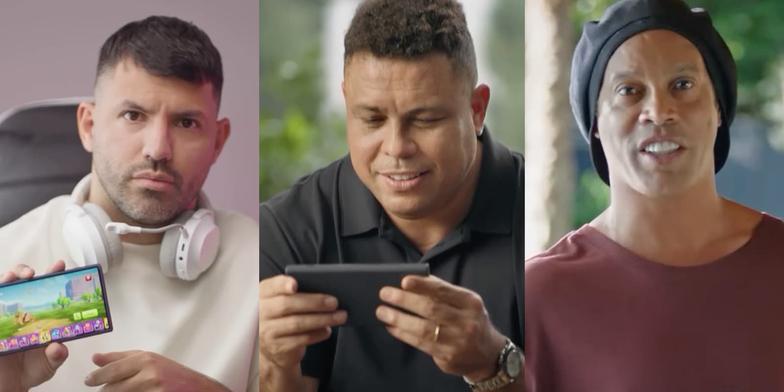 Football legends Clash of Clans campaign
