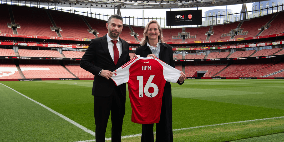 HFM Arsenal FC Global Partner announcement